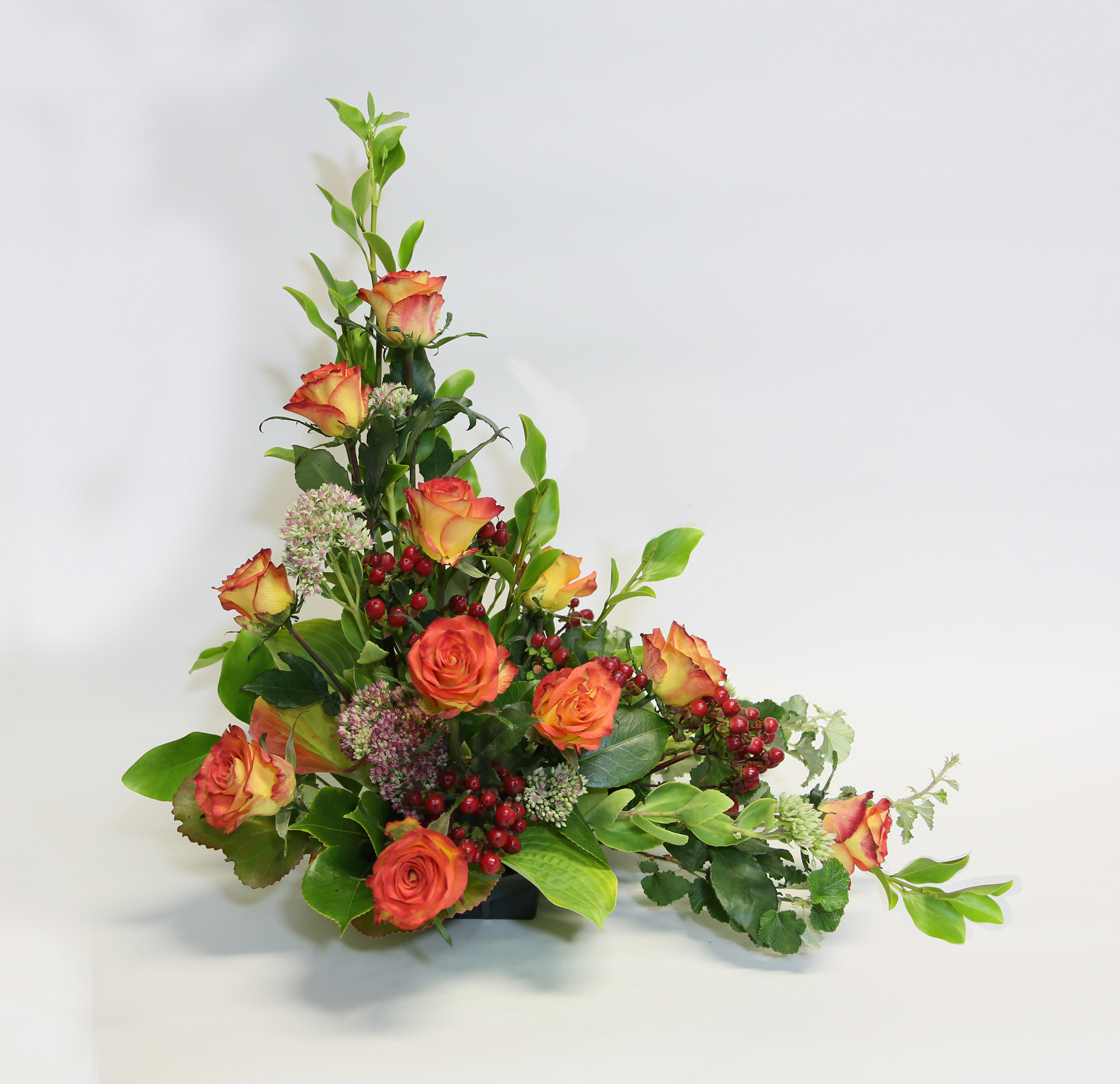 Asymmetrical Triangle Arrangement
