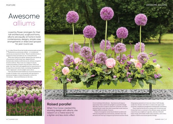 The Flower Arranger Magazine – Summer 2021 - Image 3