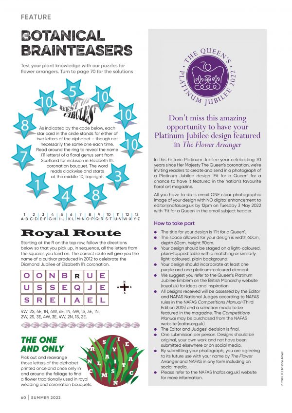 The Flower Arranger Magazine – Summer 2022 - Image 4