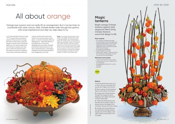 The Flower Arranger Magazine Autumn 2022 - Image 2