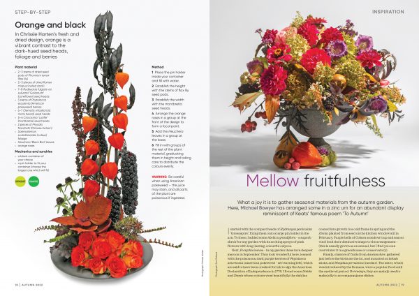 The Flower Arranger Magazine Autumn 2022 - Image 3