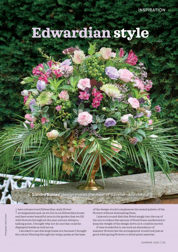 The Flower Arranger Magazine - Summer 2023 - Image 4