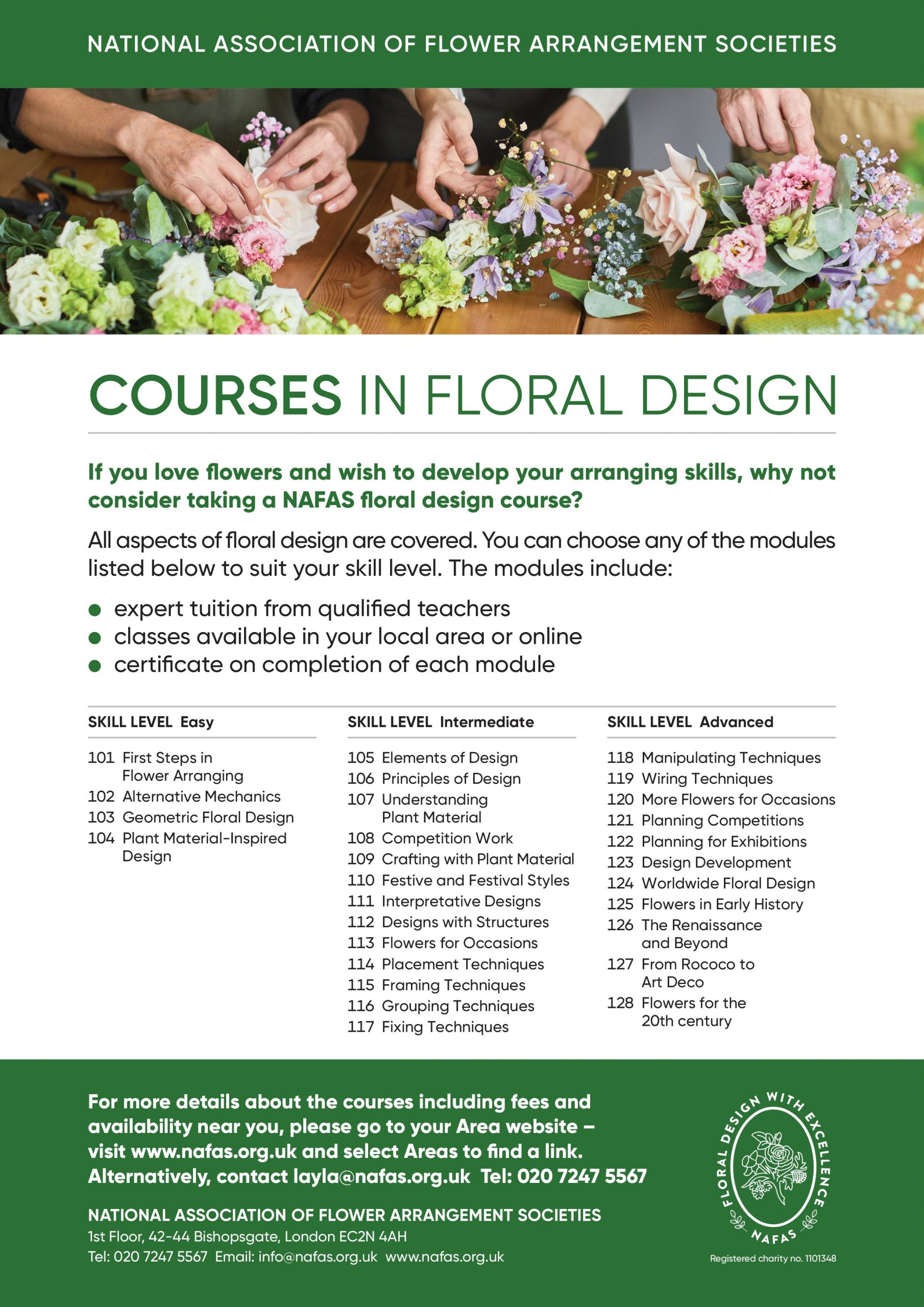 Floral Design, Overview & History - Lesson